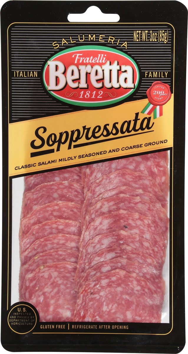 slide 12 of 14, Fratelli Beretta Soppressata 3 oz, 3 oz