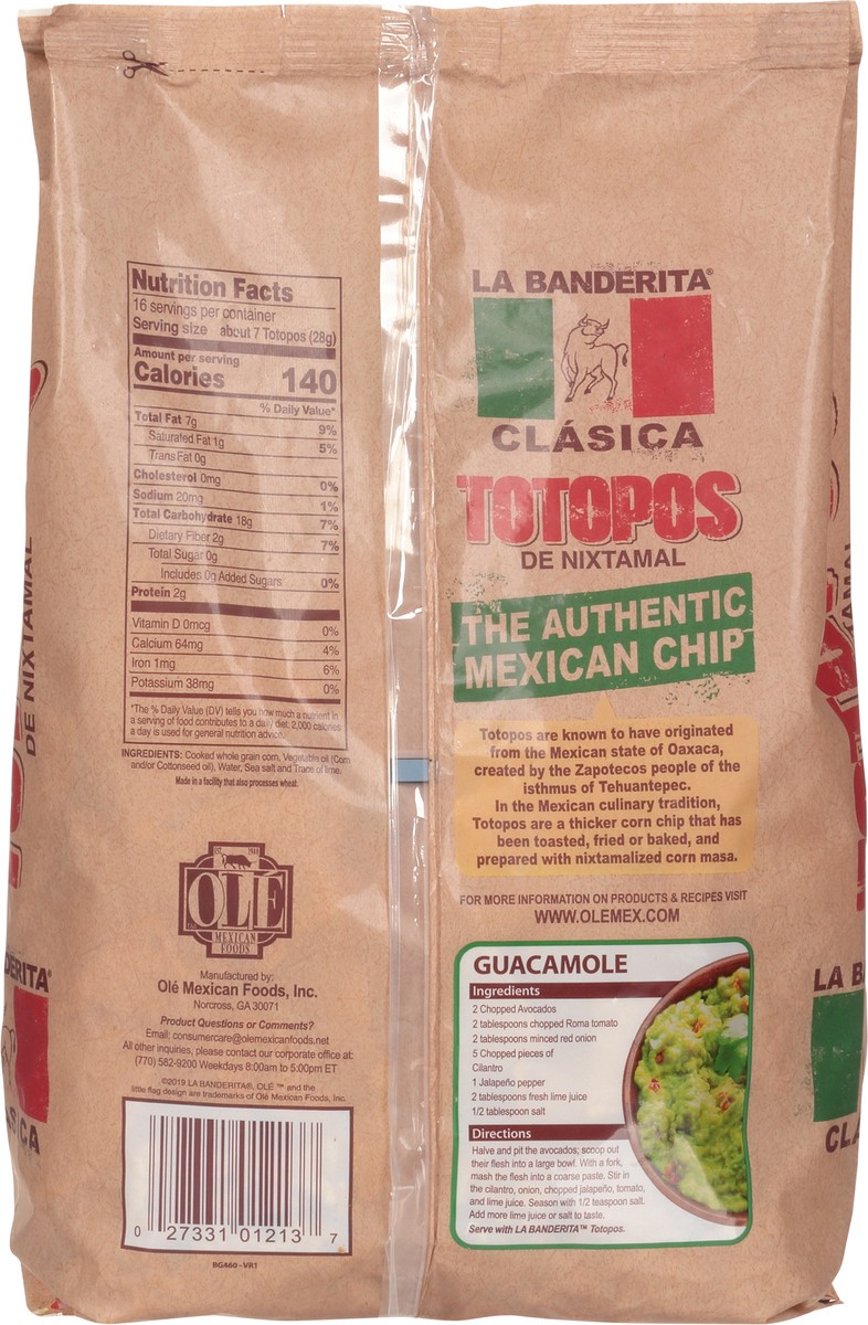 slide 11 of 14, La Banderita® totopos, 16 oz