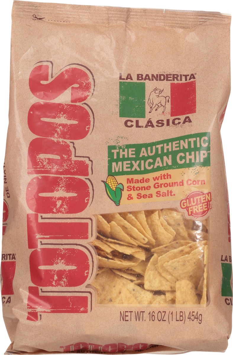 slide 1 of 14, La Banderita® totopos, 16 oz