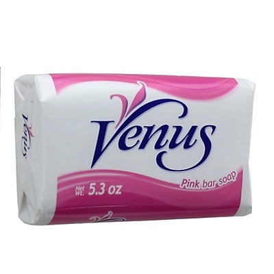 slide 1 of 1, Venus Bath Soap Pink, 5.3 oz