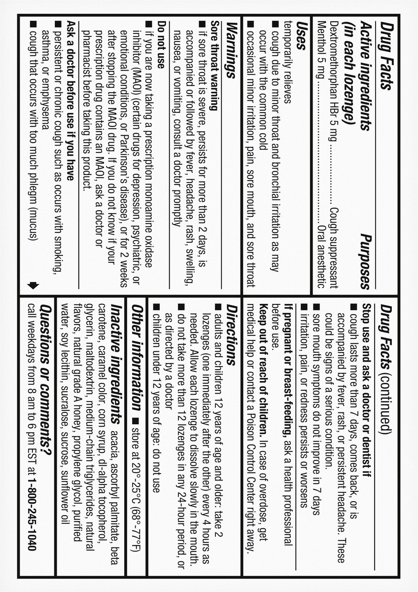 slide 7 of 14, Robitussin Medi-Soothers Honey Lemon Throat Lozenges – 16 Count, 16 ct