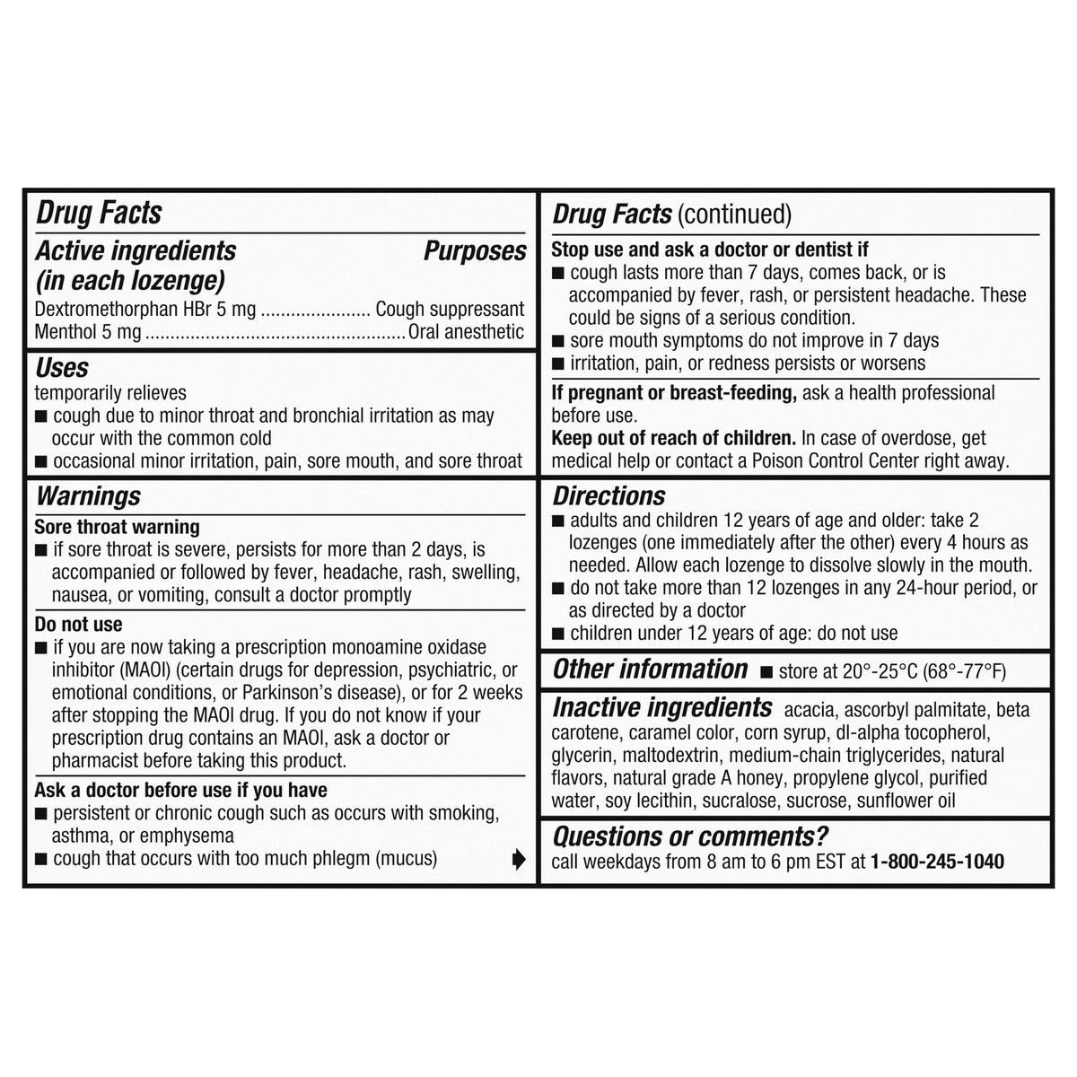 slide 3 of 14, Robitussin Medi-Soothers Honey Lemon Throat Lozenges – 16 Count, 16 ct