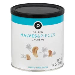 Publix Halves & Pieces Salted Cashews