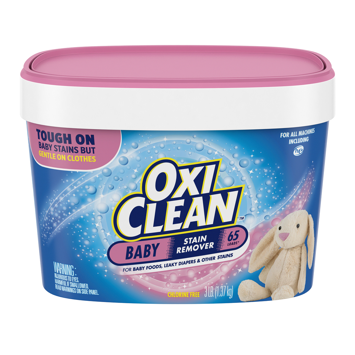slide 1 of 21, Oxi-Clean OxiClean Baby Stain Soaker, 3 lb