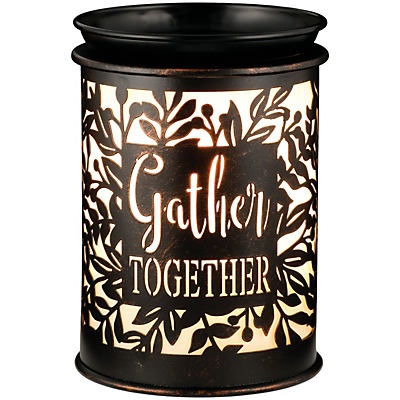 slide 1 of 1, Tuscany Candle Gather Together Fall Metal Warmer, 1 ct