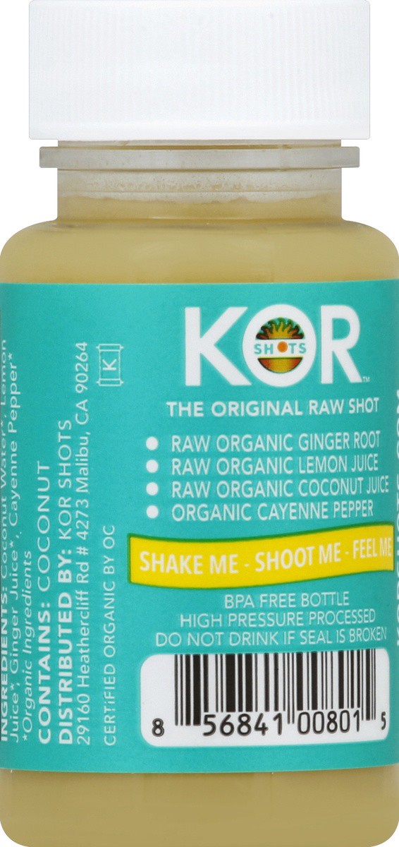 slide 5 of 7, Kor Shots Ginger Wellness Shot - 1.7 fl oz, 1.7 fl oz