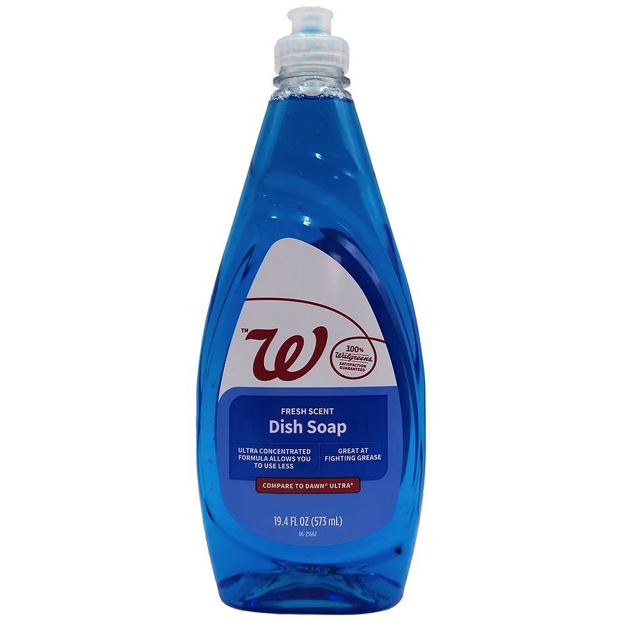 slide 1 of 3, Walgreens Dish Soap Fresh, 19.4 fl oz