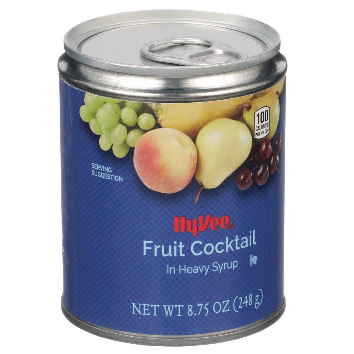 slide 6 of 8, Hy-vee Fruit Cocktail In Heavy Syrup, 8.75 oz