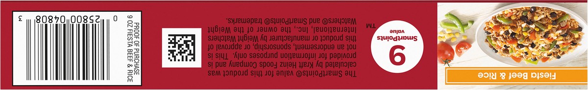 slide 7 of 10, Smart Ones Delicious Mexican Flavors Fiesta Beef & Rice Frozen Entree 9 oz. Box, 9 oz