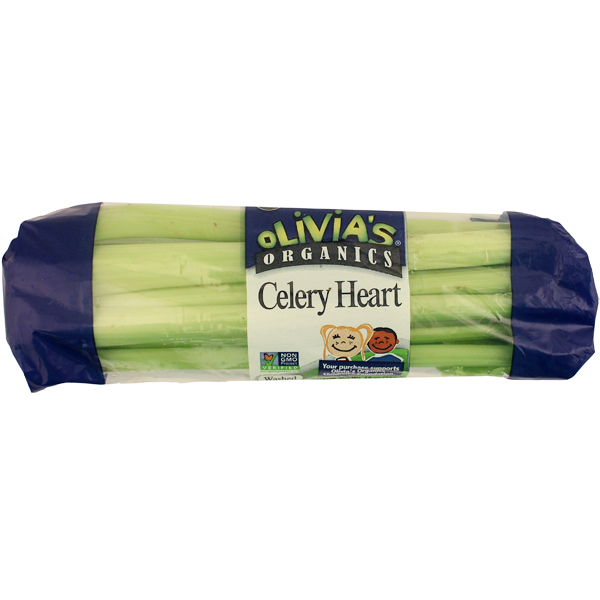 slide 1 of 1, Olivia's Organics Celery Hearts, 10 oz