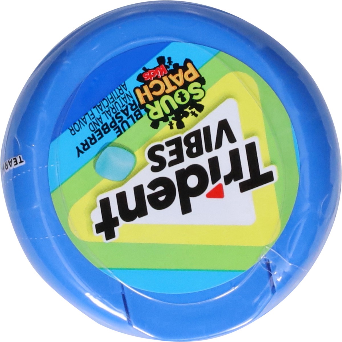 slide 15 of 15, Trident Vibes Blu Rasp, 40 ct