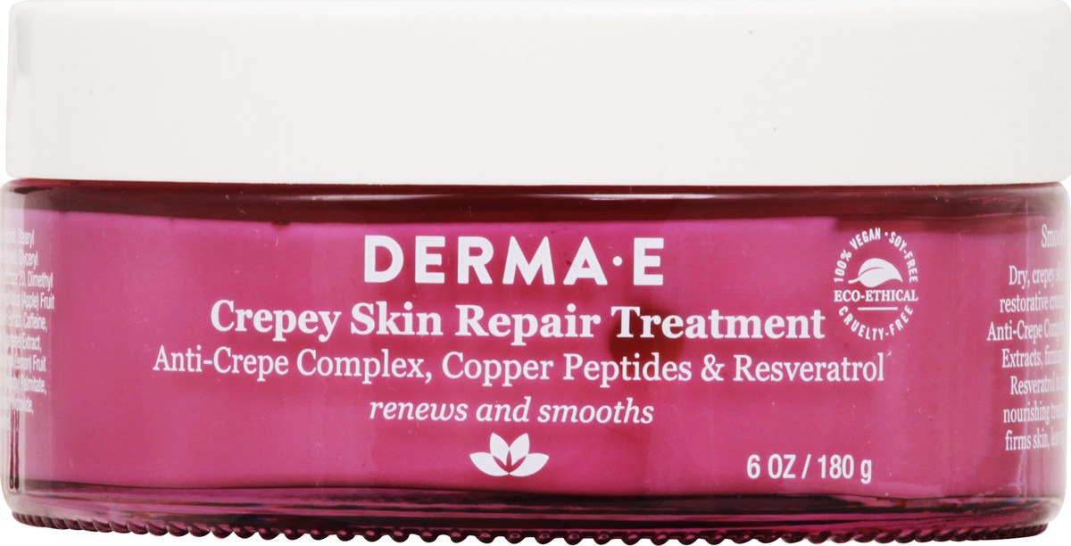 slide 1 of 13, Derma E Crepey Skin Repair Treatment 6 oz, 6 oz