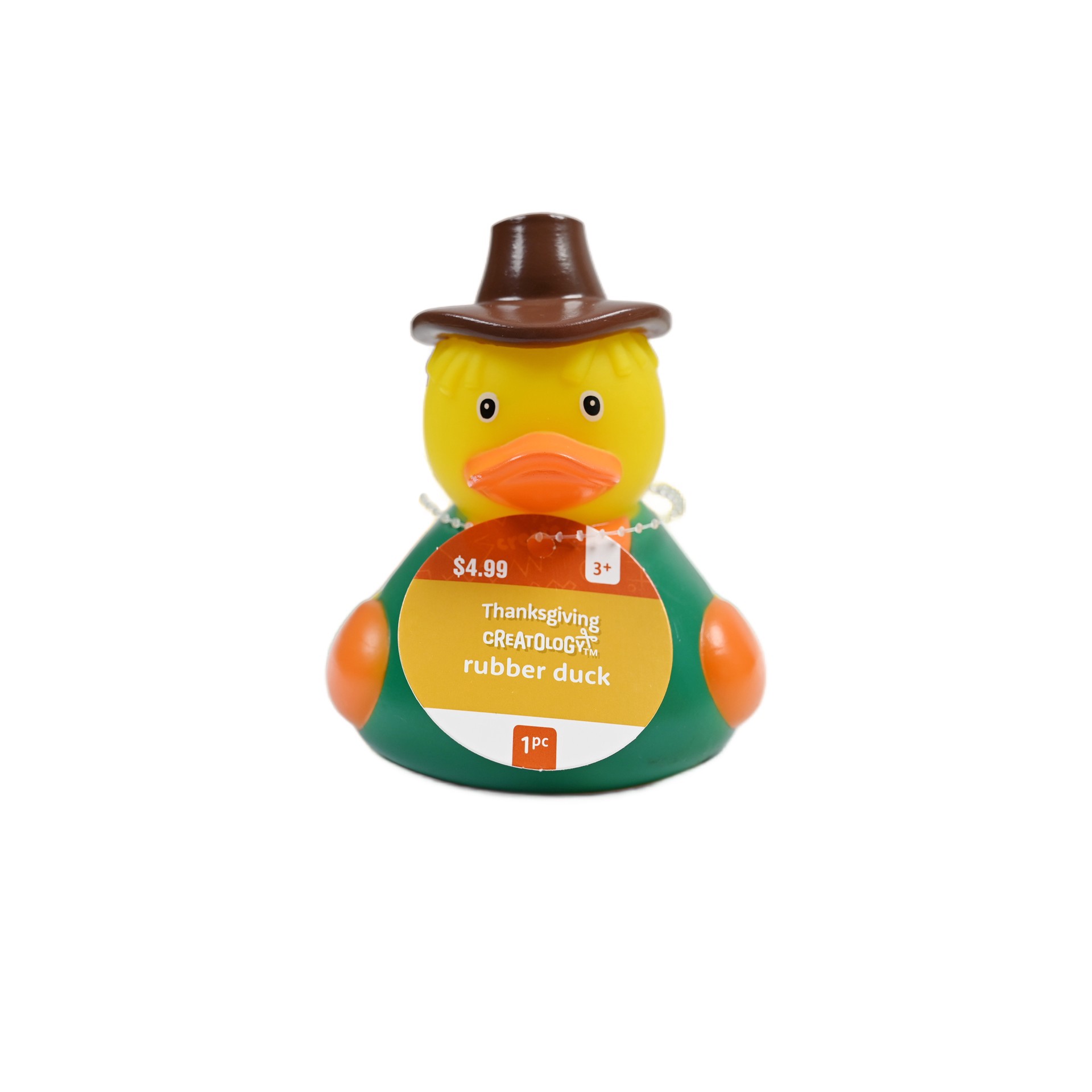 slide 2 of 3, Scarecrow Rubber Duck By Creatology, 1 rubber duck