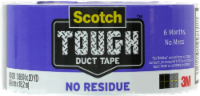 slide 1 of 1, Scotch Tough Duct Tape No Residue 20Yd, 1.88 in x 20 yd