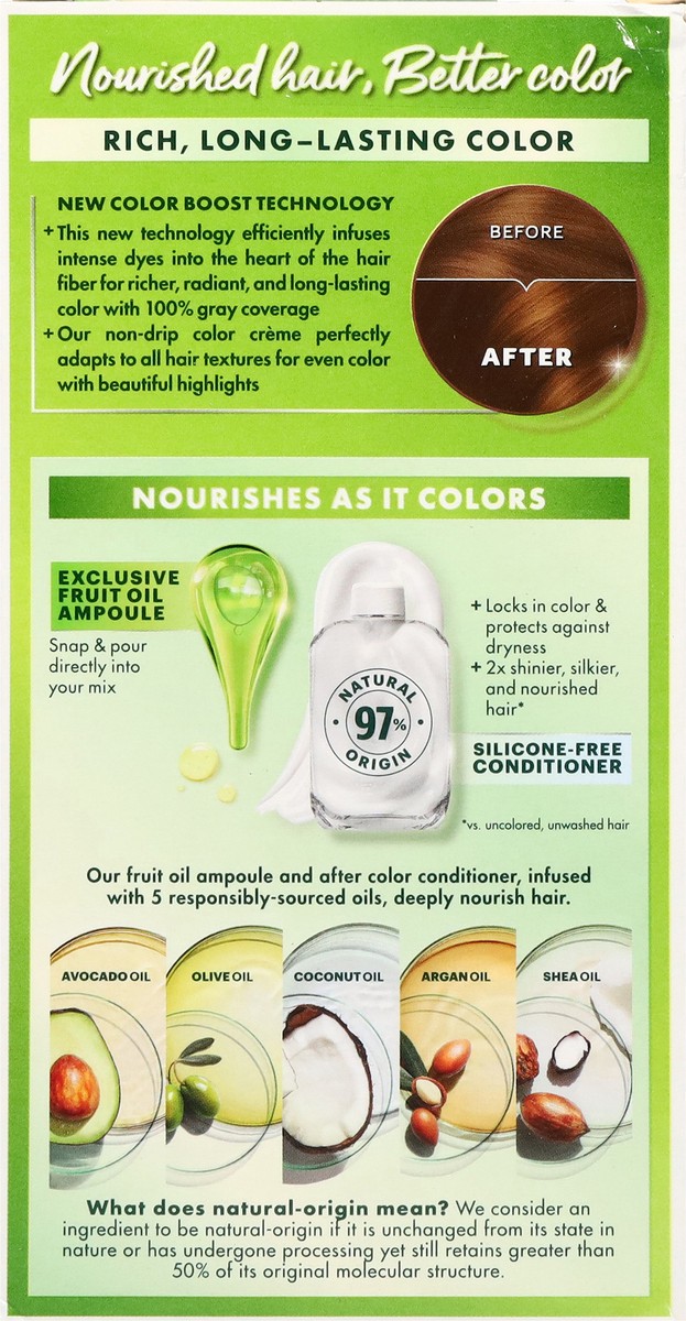 slide 6 of 11, Garnier Medium Golden Brown 53 Ultra Creme Permanent Hair Color 1 ea, 1 ct