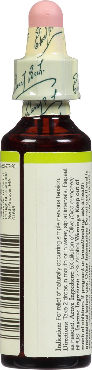 slide 9 of 11, Bach Original Flower Remedies Olive 0.7 fl oz, 0.7 fl oz