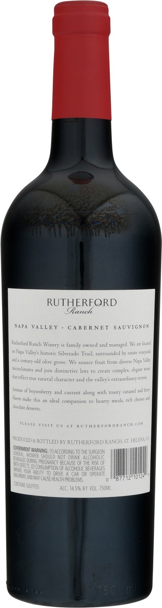 slide 7 of 12, Rutherford Wine Ranch Rutherford Ranch Cabernet Napa Wine, 750 ml
