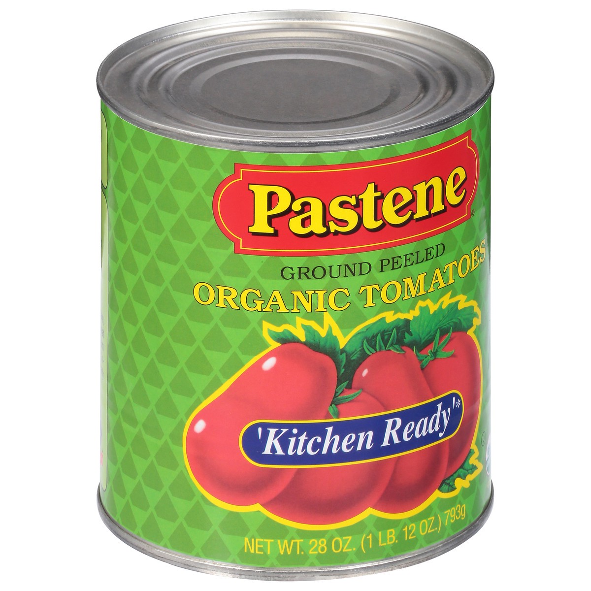 slide 5 of 11, Pastene Organic Ground Peeled Tomatoes 28 oz, 28 oz