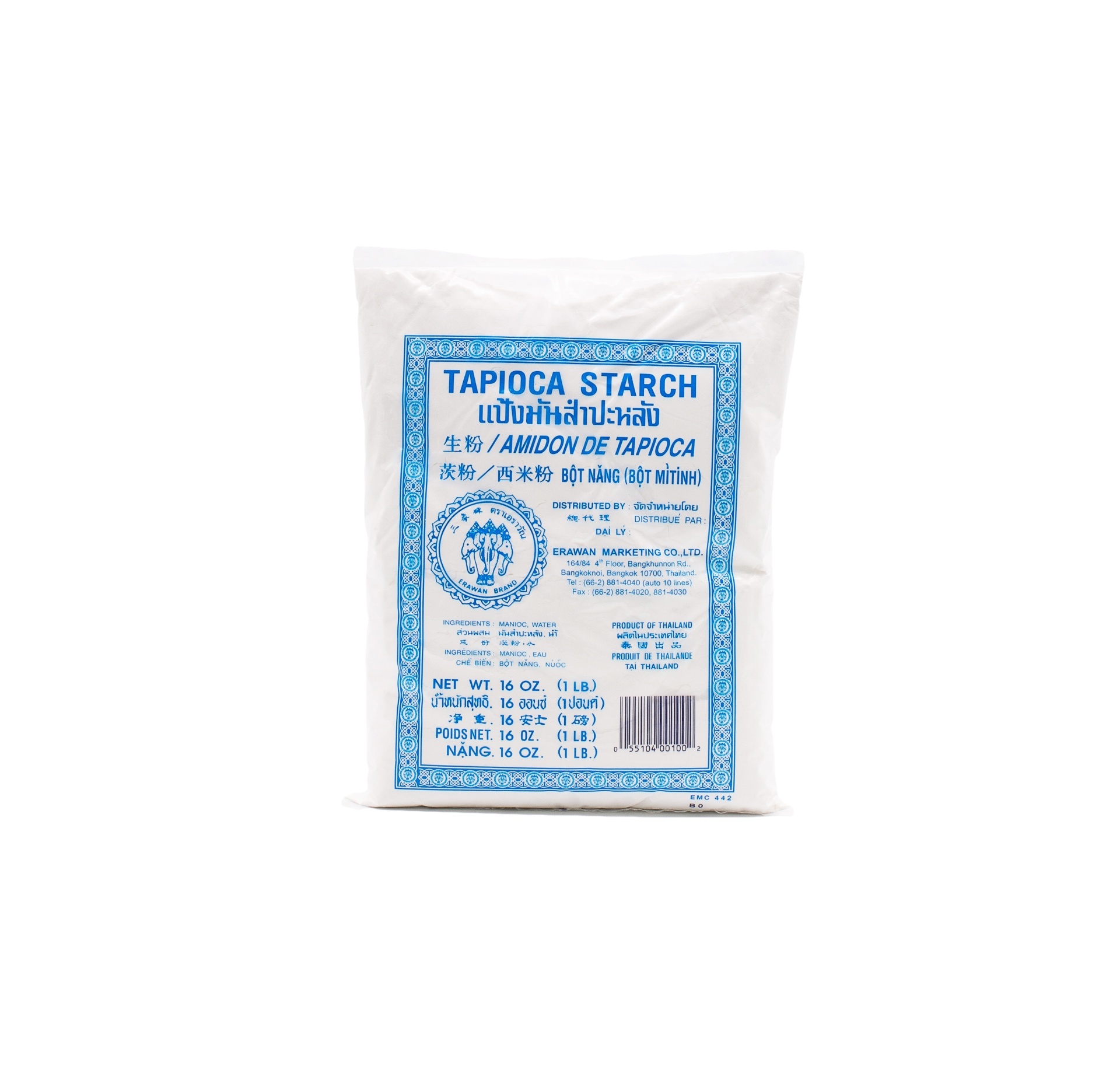 slide 1 of 1, Erawan Tapioca Starch, 16 oz