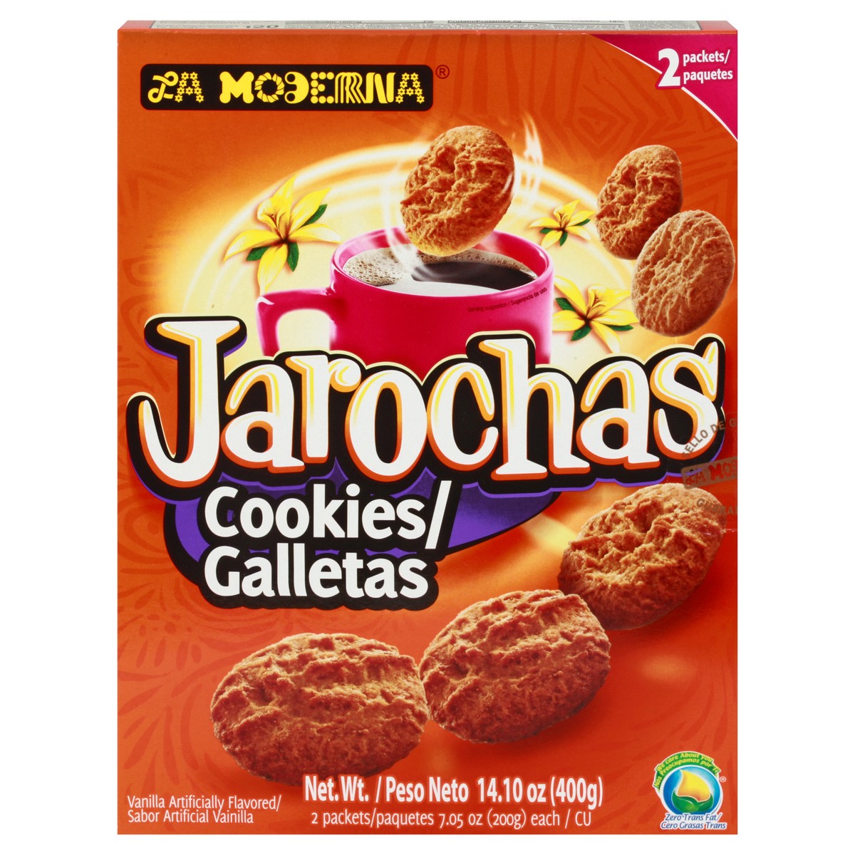slide 1 of 13, La Moderna Vanilla Jarochas Cookies 2 ea, 14.11 oz