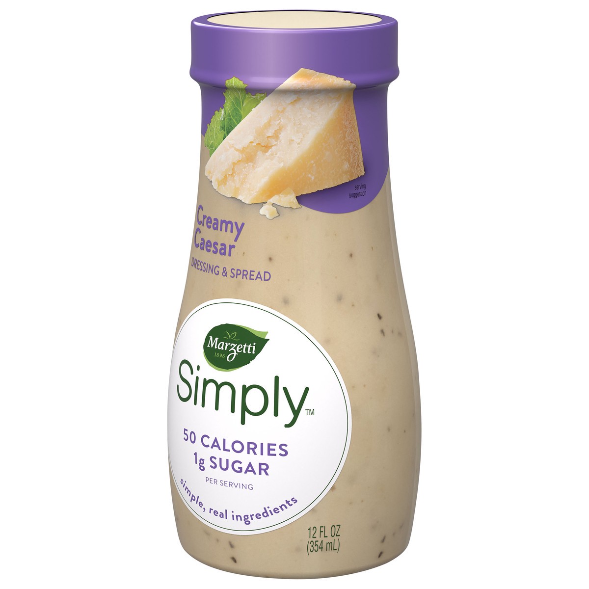 slide 3 of 9, Marzetti Simply Creamy Caesar, 12 oz
