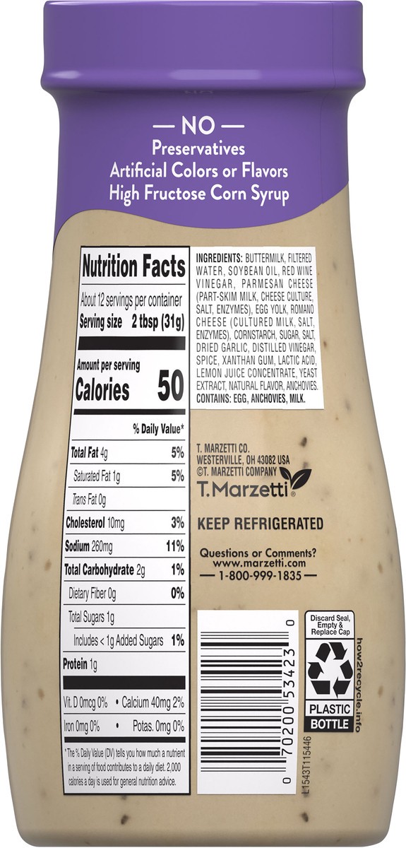 slide 2 of 9, Marzetti Simply Creamy Caesar, 12 oz