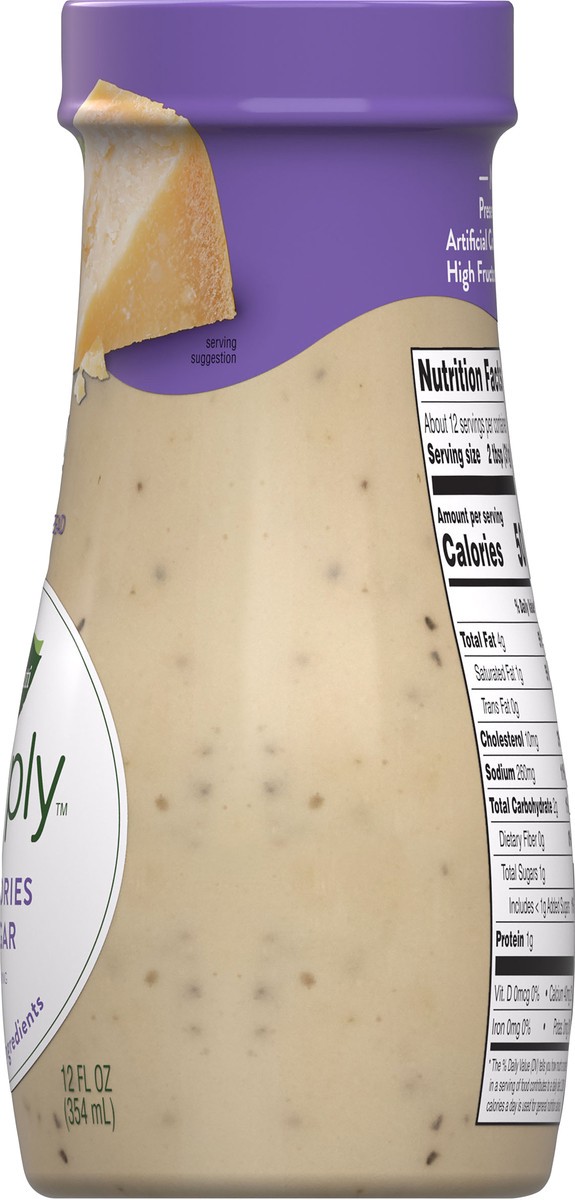 slide 7 of 9, Marzetti Simply Creamy Caesar, 12 oz