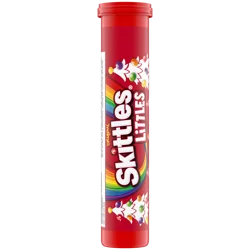 SKITTLES LITTLES Original Chewy Christmas Candy, 1.9 Oz. Mega Tube