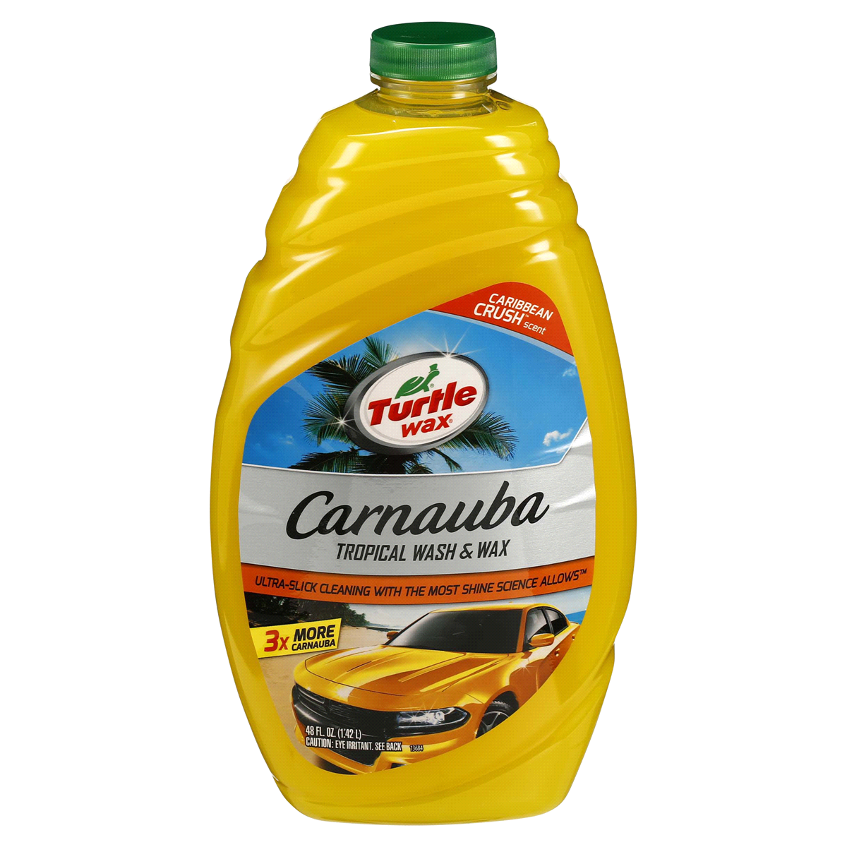 slide 1 of 5, Turtle Wax Carnauba Car Tropical Wash & Wax, 48 oz