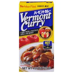 House Foods Vermont Curry Sauce Mix 4.05 oz