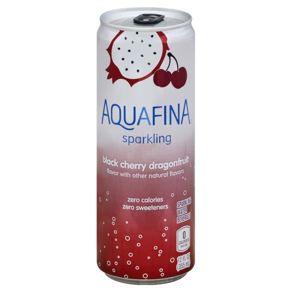 Aquafina Sparkling Water Black Cherry Dragonfruit 12 oz Shipt
