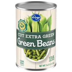 Kroger Cut Canned Green Beans - 14.5 oz