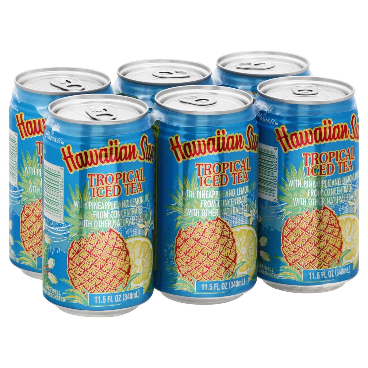 slide 7 of 10, Hawaiian Sun Iced Tea, Tropical - 6 ct, 6 ct