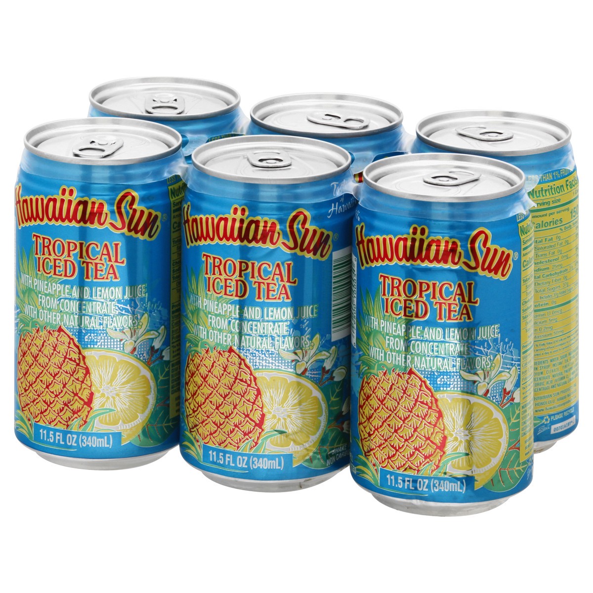 slide 6 of 10, Hawaiian Sun Iced Tea, Tropical - 6 ct, 6 ct