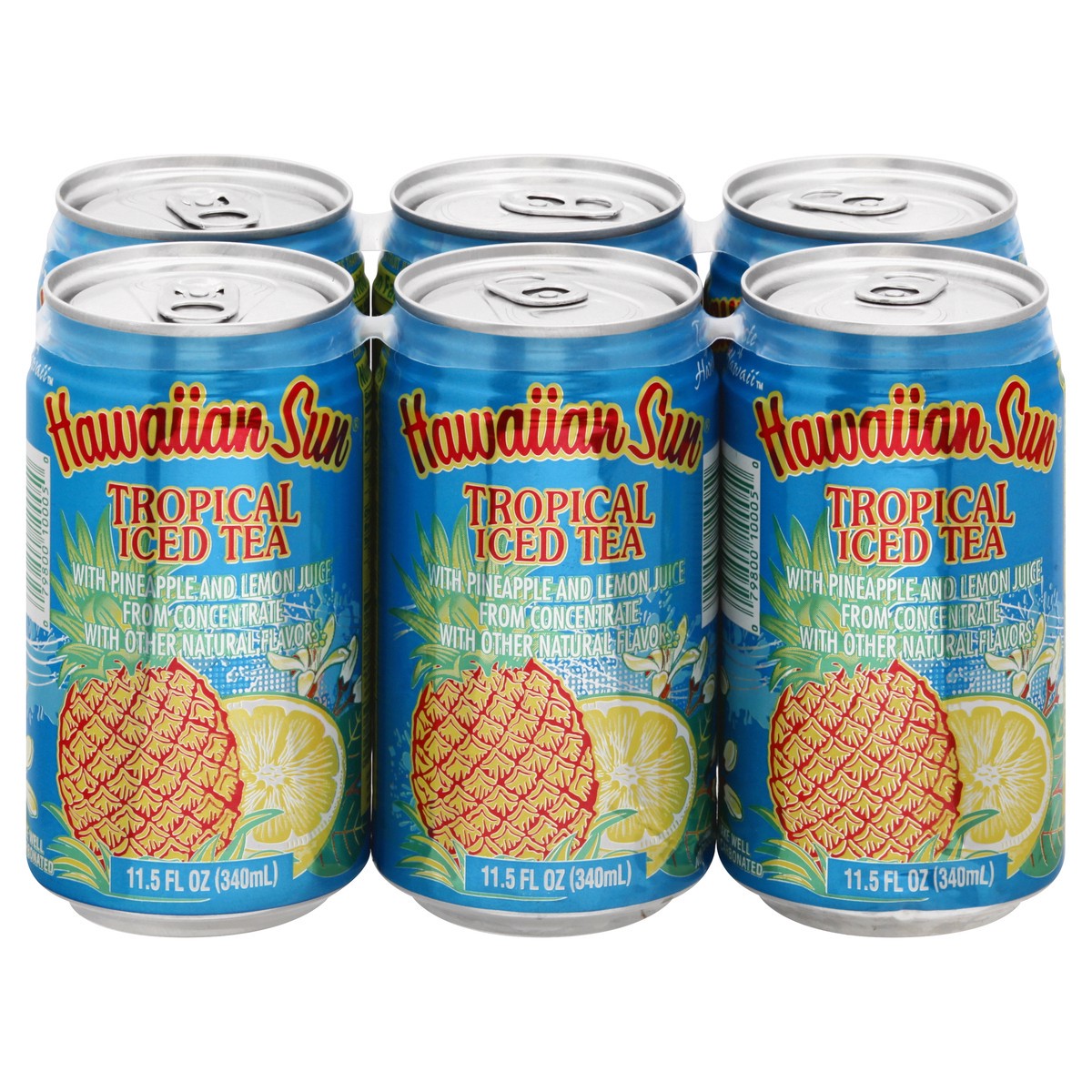 slide 1 of 10, Hawaiian Sun Iced Tea, Tropical - 6 ct, 6 ct