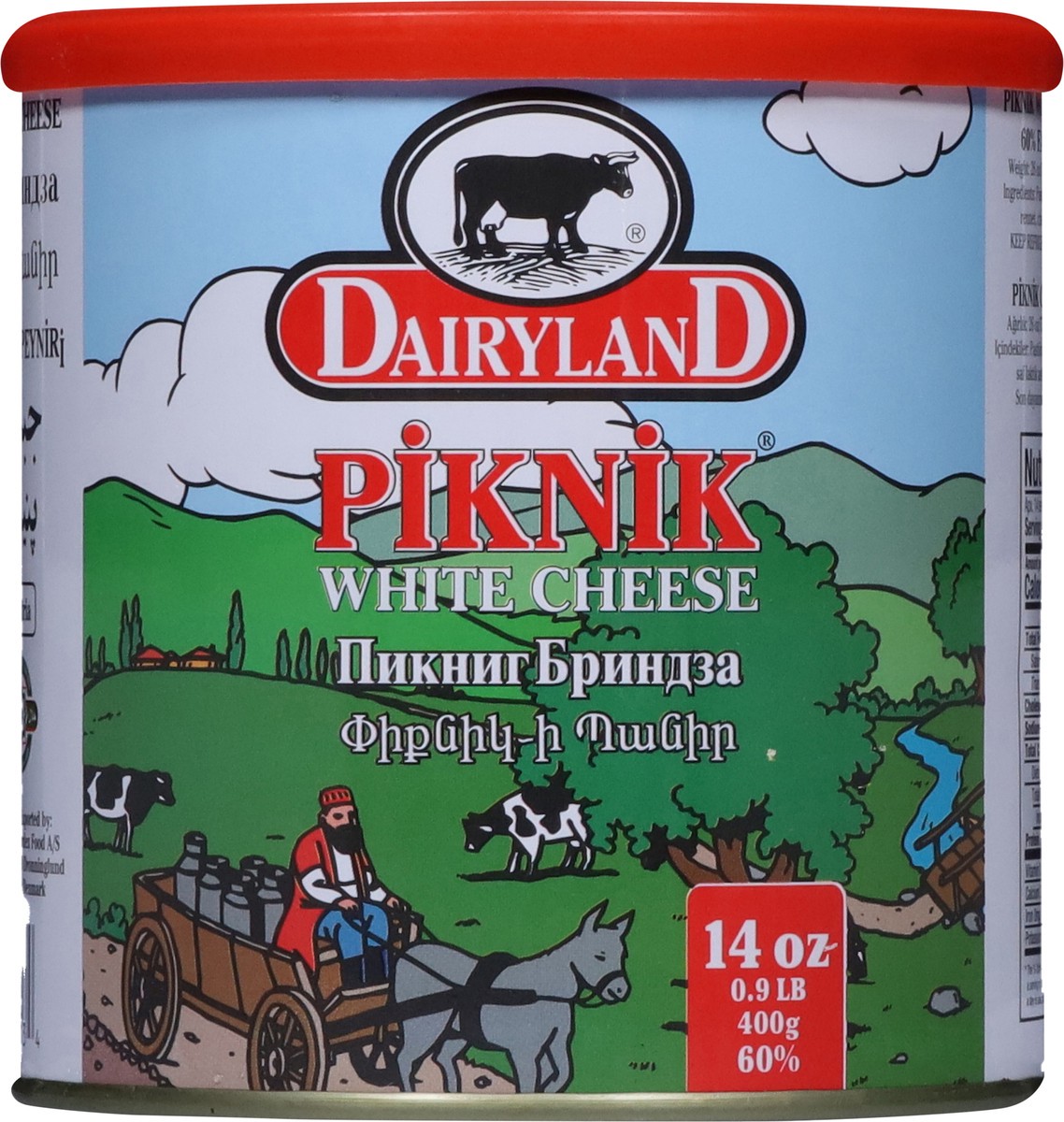 slide 10 of 13, Dairyland Piknik White Cheese 14 oz, 14 oz