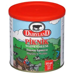 Dairyland Piknik White Cheese 14 oz