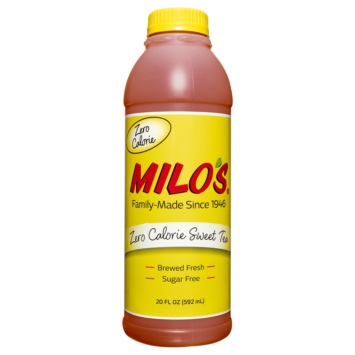 slide 1 of 9, Milo's Zero Sugar Sweet Tea, 20 fl oz