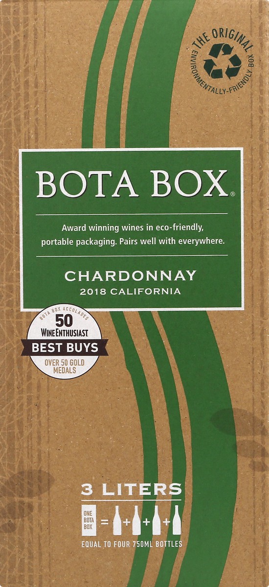 slide 6 of 9, Bota Box Chardonnay, 3 liter