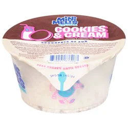 Mini Melts Cookies & Cream Ice Cream, 2.5 oz