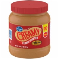slide 1 of 1, Kroger Creamy Peanut Butter Gluten Free, 64 oz