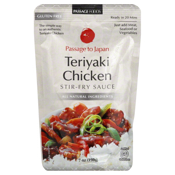 slide 1 of 8, Passage to Asia Teriyaki Chicken Stir-Fry Sauce 7.0 oz, 7 oz