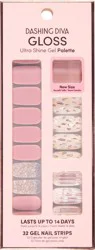 Dashing Diva Gloss After Glow Gel Nail Strips 32 ea