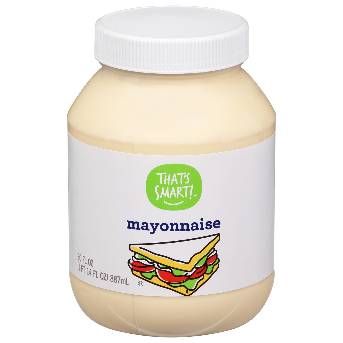 slide 2 of 19, That's Smart! Mayonnaise 30 fl oz, 30 fl oz