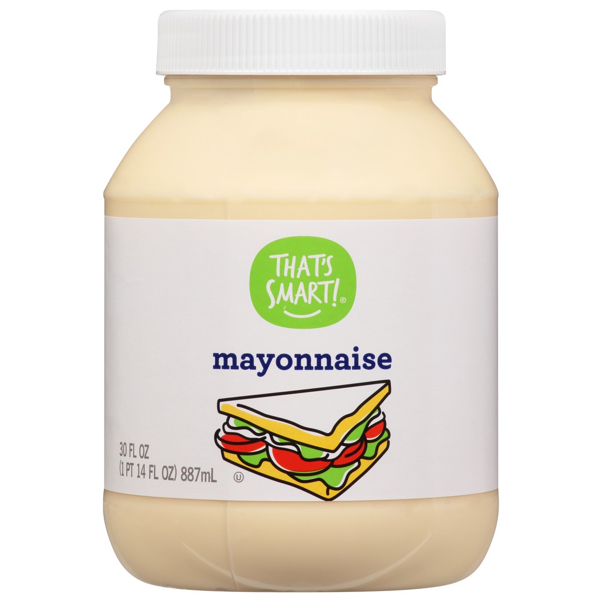 slide 17 of 19, That's Smart! Mayonnaise 30 fl oz, 30 fl oz