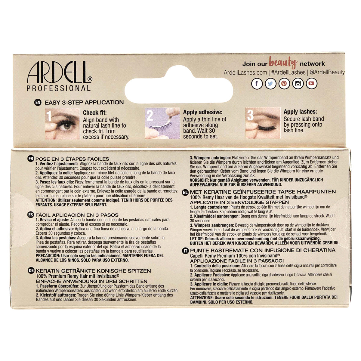 slide 5 of 5, Ardell Lashes 1 ea, 1 ct