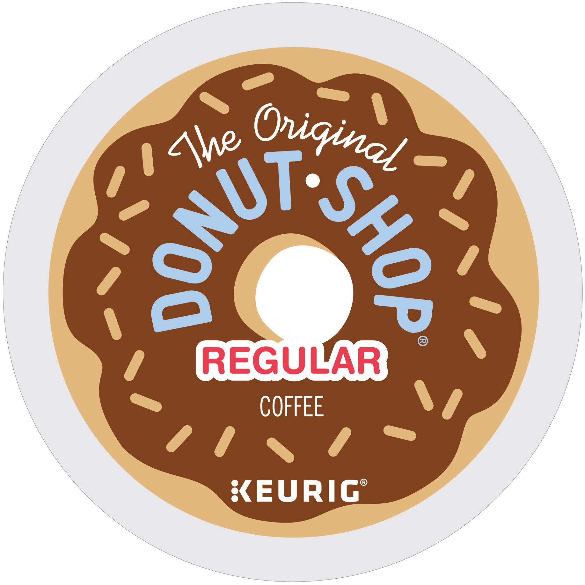 slide 1 of 1, The Original Donut Shop Regular Keurig Single-Serve K-Cup Pods, Medium Roast Coffee, 6 ct