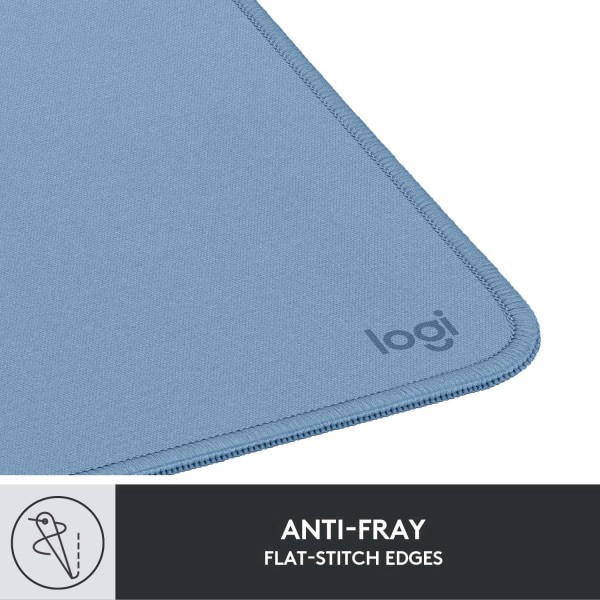 slide 2 of 8, Logitech Studio Series Mouse Pad, 9-1/8" X 7-15/16", Blue Gray, 1 ct