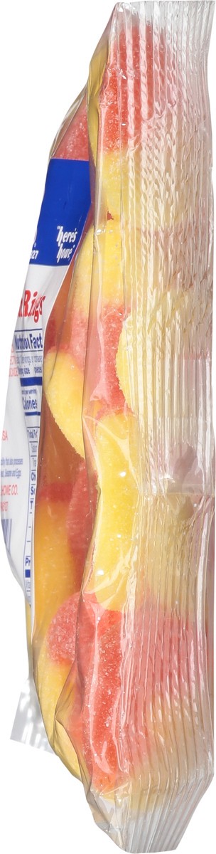 slide 4 of 9, Howe Peach Gummi Rings 14 oz, 14 oz