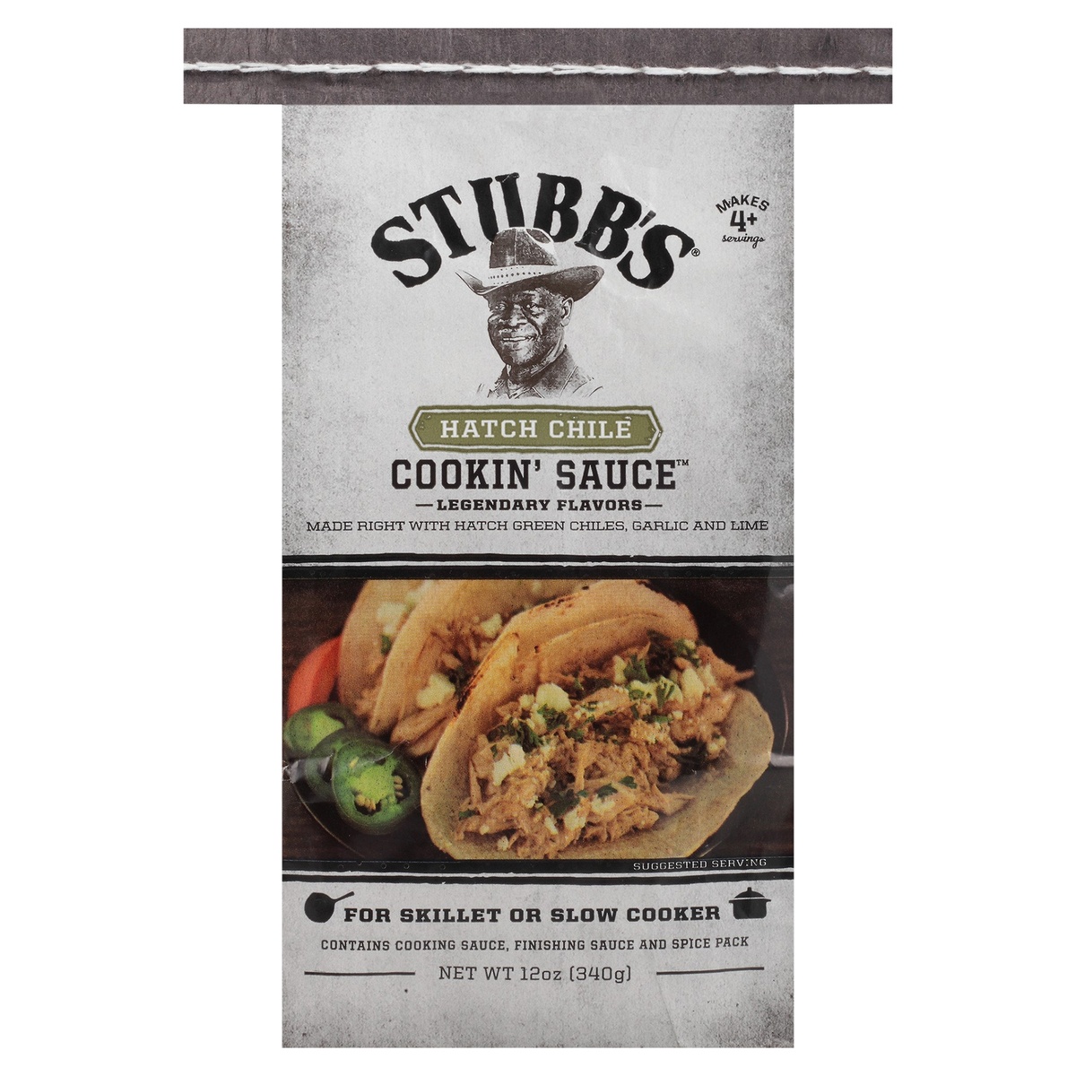 slide 1 of 2, Stubb's Hatch Chile Cookin' Sauce, 12 oz